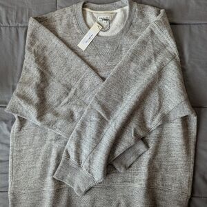Alex Mill Marlon Sweatshirt In Heather Gray Men's XL